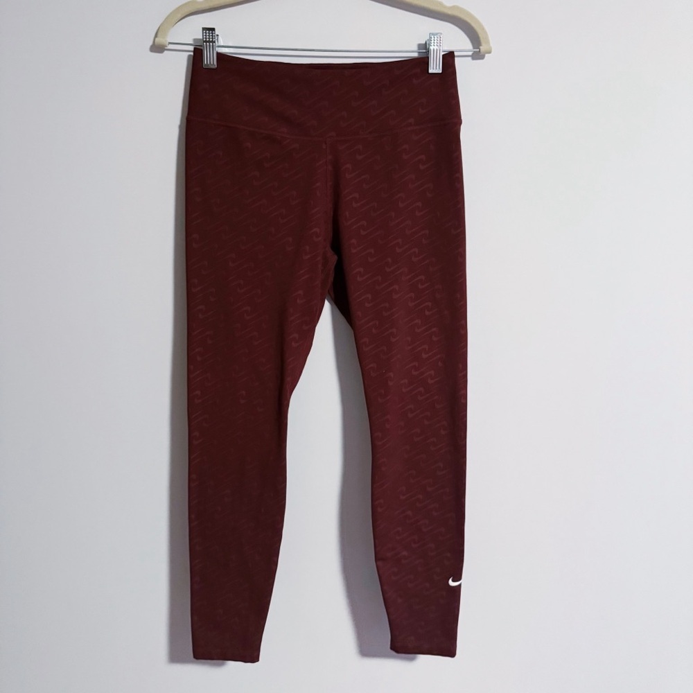 Nike - Wine Allover Print Leggings